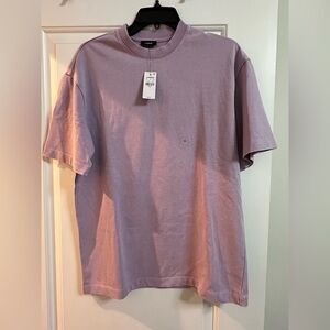 Express Men’s Short Sleeve Crewneck T-Shirt in Dusty Mauve